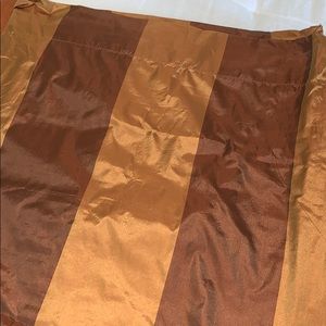 Faux silk blackout curtains